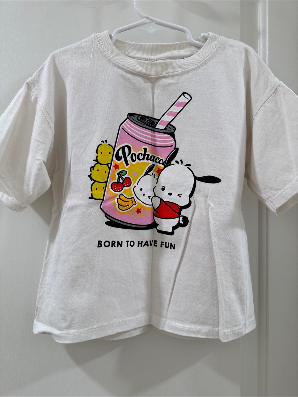 Zara Pochacco White Tee